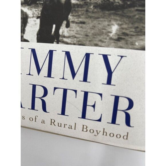 Jimmy Carter Signed Book An Hour Before Daylight Full Name Rare JSA COA - Picture 9 of 11